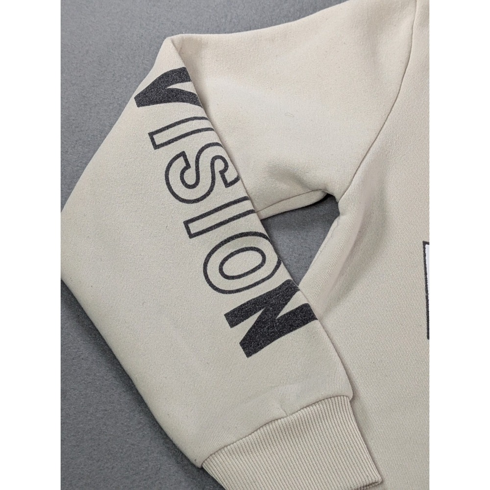 Chrome Edge CR24 Boys Vision Against All Odds Bear Hoodie Size 14-16 Beige Tan - Picture 9 of 14